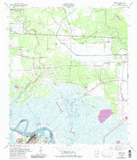 Terry Texas Historical topographic map, 1:24000 scale, 7.5 X 7.5 Minute, Year 1957