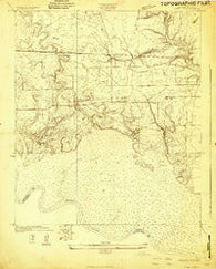 Terry Texas Historical topographic map, 1:24000 scale, 7.5 X 7.5 Minute, Year 1926