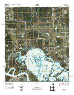 Terry Texas Historical topographic map, 1:24000 scale, 7.5 X 7.5 Minute, Year 2010