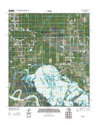 Terry Texas Historical topographic map, 1:24000 scale, 7.5 X 7.5 Minute, Year 2012