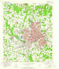 Texarkana Texas Historical topographic map, 1:24000 scale, 7.5 X 7.5 Minute, Year 1954