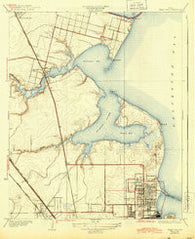 Texarkana Texas Historical topographic map, 1:31680 scale, 7.5 X 7.5 Minute, Year 1932