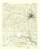 Texarkana Texas Historical topographic map, 1:62500 scale, 15 X 15 Minute, Year 1909