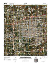 Texarkana Texas Historical topographic map, 1:24000 scale, 7.5 X 7.5 Minute, Year 2011