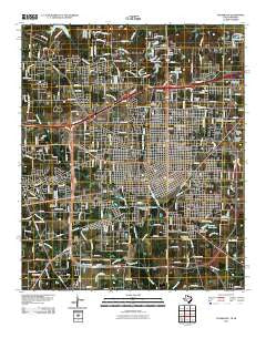 Texarkana Texas Historical topographic map, 1:24000 scale, 7.5 X 7.5 Minute, Year 2011