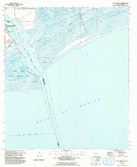 Texas Point Texas Historical topographic map, 1:24000 scale, 7.5 X 7.5 Minute, Year 1993