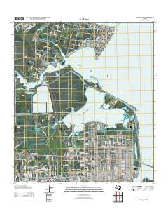 Texas City Texas Historical topographic map, 1:24000 scale, 7.5 X 7.5 Minute, Year 2013