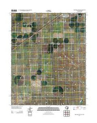 Texhoma South Texas Historical topographic map, 1:24000 scale, 7.5 X 7.5 Minute, Year 2012