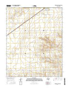 Texhoma South Texas Current topographic map, 1:24000 scale, 7.5 X 7.5 Minute, Year 2016