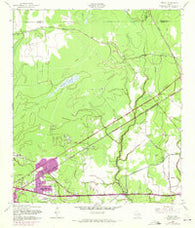 Texla Texas Historical topographic map, 1:24000 scale, 7.5 X 7.5 Minute, Year 1957