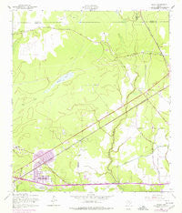 Texla Texas Historical topographic map, 1:24000 scale, 7.5 X 7.5 Minute, Year 1957