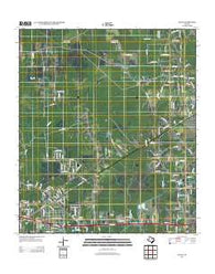 Texla Texas Historical topographic map, 1:24000 scale, 7.5 X 7.5 Minute, Year 2012