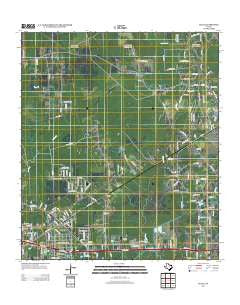 Texla Texas Historical topographic map, 1:24000 scale, 7.5 X 7.5 Minute, Year 2012