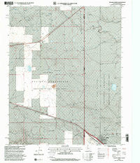 Texline North Texas Historical topographic map, 1:24000 scale, 7.5 X 7.5 Minute, Year 1998