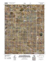 Texline North Texas Historical topographic map, 1:24000 scale, 7.5 X 7.5 Minute, Year 2011