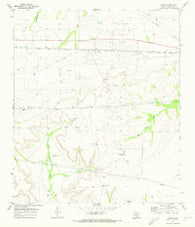 Texon Texas Historical topographic map, 1:24000 scale, 7.5 X 7.5 Minute, Year 1970