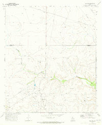 Texon SE Texas Historical topographic map, 1:24000 scale, 7.5 X 7.5 Minute, Year 1970