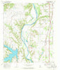 Thackerville Oklahoma Historical topographic map, 1:24000 scale, 7.5 X 7.5 Minute, Year 1968