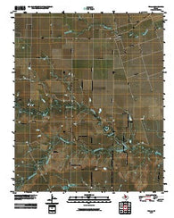 Thalia Texas Historical topographic map, 1:24000 scale, 7.5 X 7.5 Minute, Year 2010