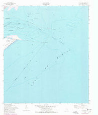 The Jetties Texas Historical topographic map, 1:24000 scale, 7.5 X 7.5 Minute, Year 1954