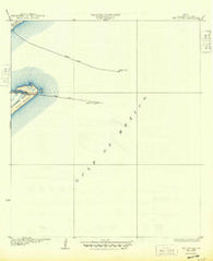 The Jetties Texas Historical topographic map, 1:31680 scale, 7.5 X 7.5 Minute, Year 1933