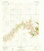 The Palisades Texas Historical topographic map, 1:24000 scale, 7.5 X 7.5 Minute, Year 1960