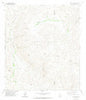 The Solitario Texas Historical topographic map, 1:24000 scale, 7.5 X 7.5 Minute, Year 1971