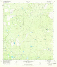 The White Kitchen Texas Historical topographic map, 1:24000 scale, 7.5 X 7.5 Minute, Year 1969