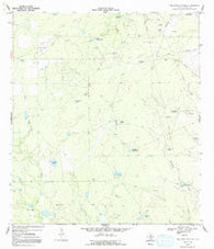 The White Kitchen Texas Historical topographic map, 1:24000 scale, 7.5 X 7.5 Minute, Year 1969