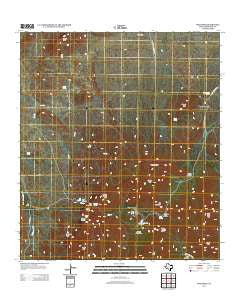 The Basin Texas Historical topographic map, 1:24000 scale, 7.5 X 7.5 Minute, Year 2012