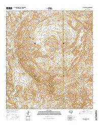 The Solitario Texas Current topographic map, 1:24000 scale, 7.5 X 7.5 Minute, Year 2016