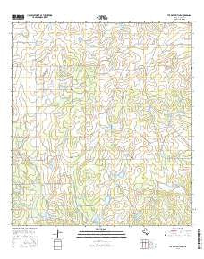 The White Kitchen Texas Current topographic map, 1:24000 scale, 7.5 X 7.5 Minute, Year 2016