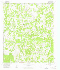 Thomas Texas Historical topographic map, 1:24000 scale, 7.5 X 7.5 Minute, Year 1960