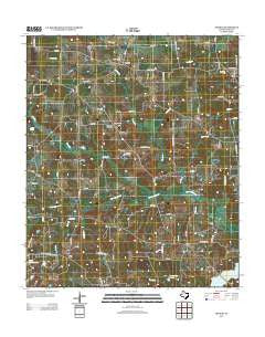 Thomas Texas Historical topographic map, 1:24000 scale, 7.5 X 7.5 Minute, Year 2012