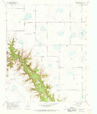 Thomas Ranch Texas Historical topographic map, 1:24000 scale, 7.5 X 7.5 Minute, Year 1956