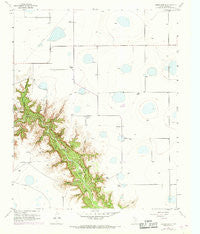Thomas Ranch Texas Historical topographic map, 1:24000 scale, 7.5 X 7.5 Minute, Year 1956