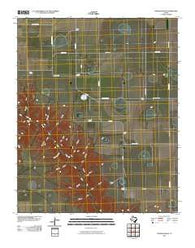 Thomas Ranch Texas Historical topographic map, 1:24000 scale, 7.5 X 7.5 Minute, Year 2010