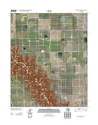 Thomas Ranch Texas Historical topographic map, 1:24000 scale, 7.5 X 7.5 Minute, Year 2012