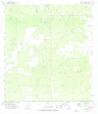 Thompsonville Texas Historical topographic map, 1:24000 scale, 7.5 X 7.5 Minute, Year 1972