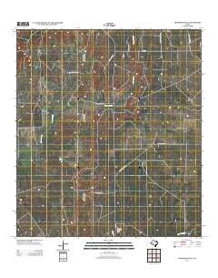 Thompsonville Texas Historical topographic map, 1:24000 scale, 7.5 X 7.5 Minute, Year 2013