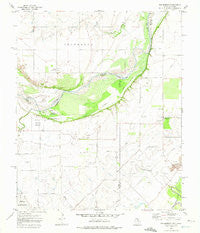 Thornberry Texas Historical topographic map, 1:24000 scale, 7.5 X 7.5 Minute, Year 1972