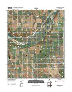 Thornberry Texas Historical topographic map, 1:24000 scale, 7.5 X 7.5 Minute, Year 2012