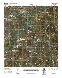 Thorndale Texas Historical topographic map, 1:24000 scale, 7.5 X 7.5 Minute, Year 2010