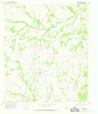 Thornton Texas Historical topographic map, 1:24000 scale, 7.5 X 7.5 Minute, Year 1966