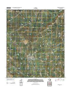 Thornton Texas Historical topographic map, 1:24000 scale, 7.5 X 7.5 Minute, Year 2013