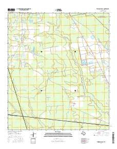 Thorson Gully Texas Current topographic map, 1:24000 scale, 7.5 X 7.5 Minute, Year 2016