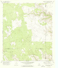 Three Bluff Draw NE Texas Historical topographic map, 1:24000 scale, 7.5 X 7.5 Minute, Year 1973