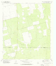 Three Bluff Draw NW Texas Historical topographic map, 1:24000 scale, 7.5 X 7.5 Minute, Year 1973