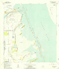 Three Islands Texas Historical topographic map, 1:24000 scale, 7.5 X 7.5 Minute, Year 1954