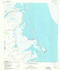 Three Islands Texas Historical topographic map, 1:24000 scale, 7.5 X 7.5 Minute, Year 1954